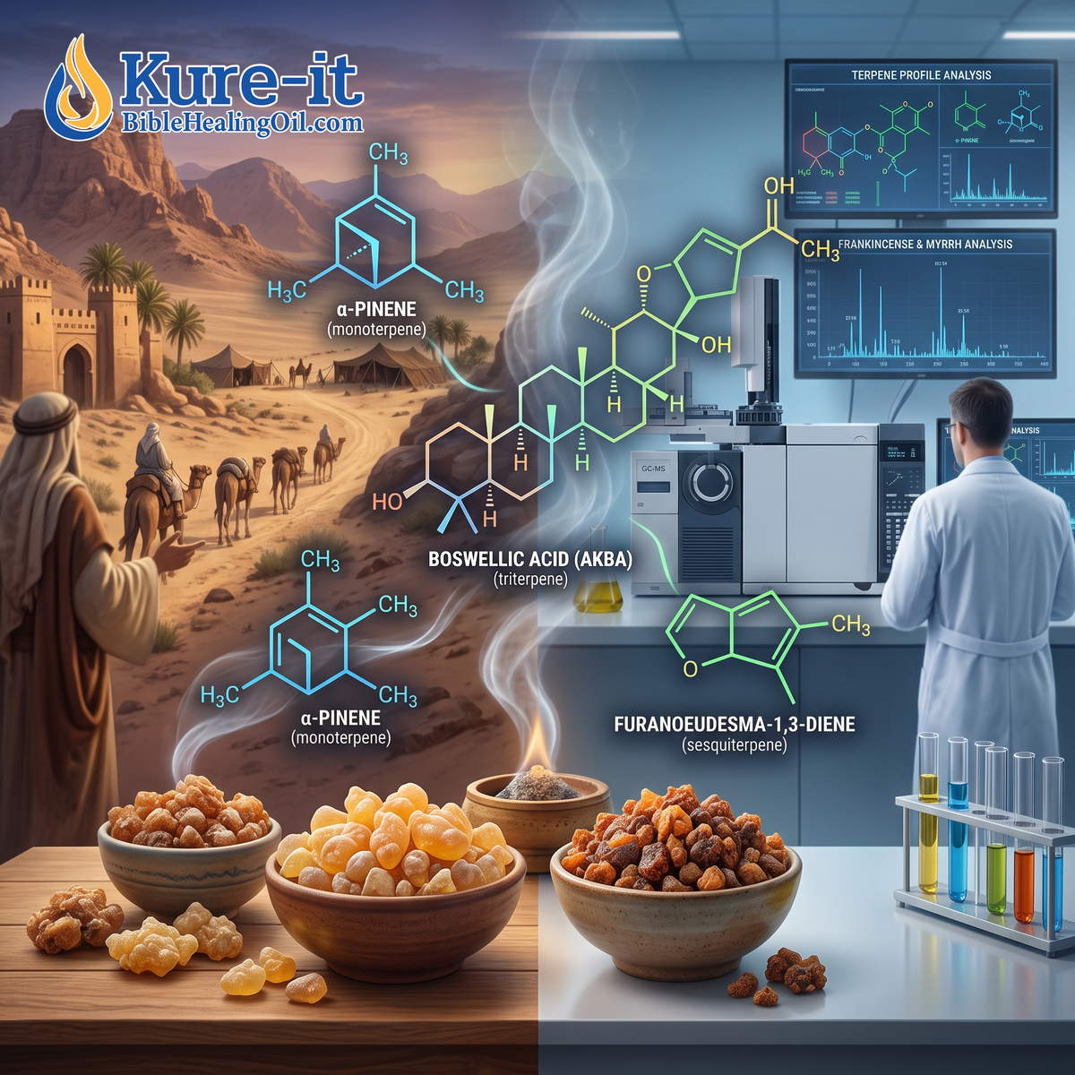 Ancient Wisdom to Modern Healing - The science of Kure-it Bible Healing Oils