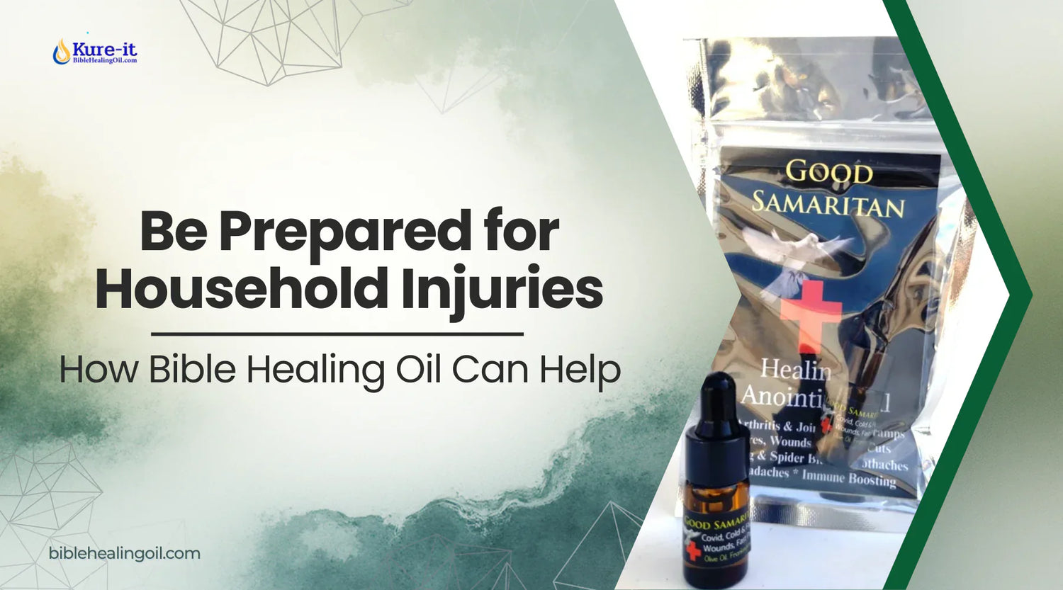 Be Prepared for Household Injuries: How Bible Healing Oil Can Help