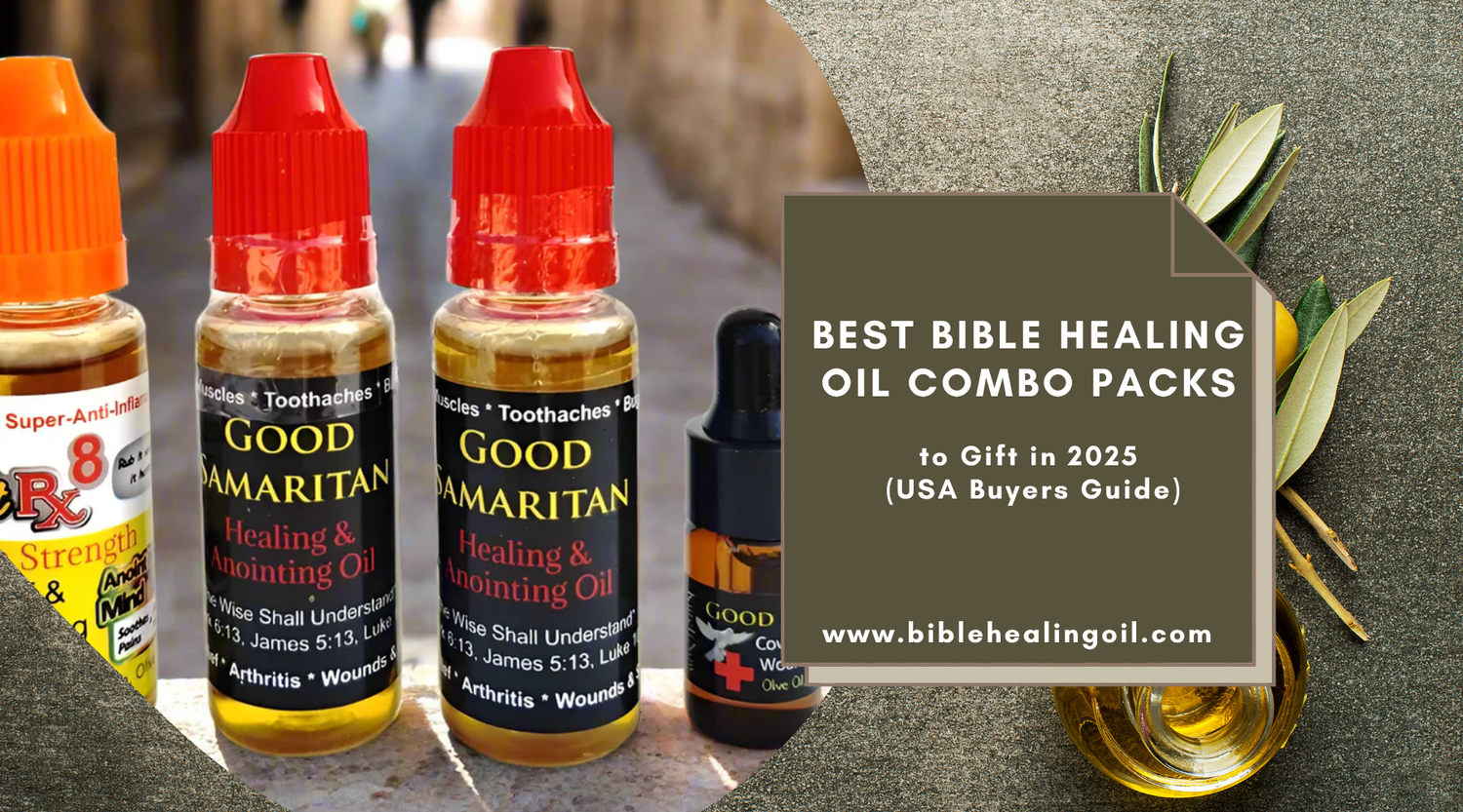Best Bible Healing Oil Combo Packs to Gift in 2025