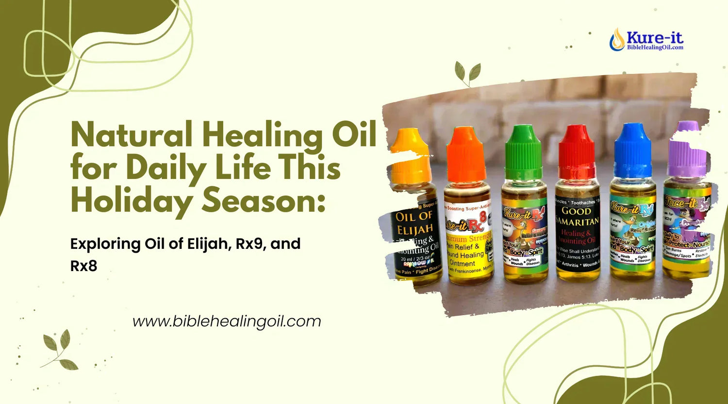Natural Healing Oil for Daily Life