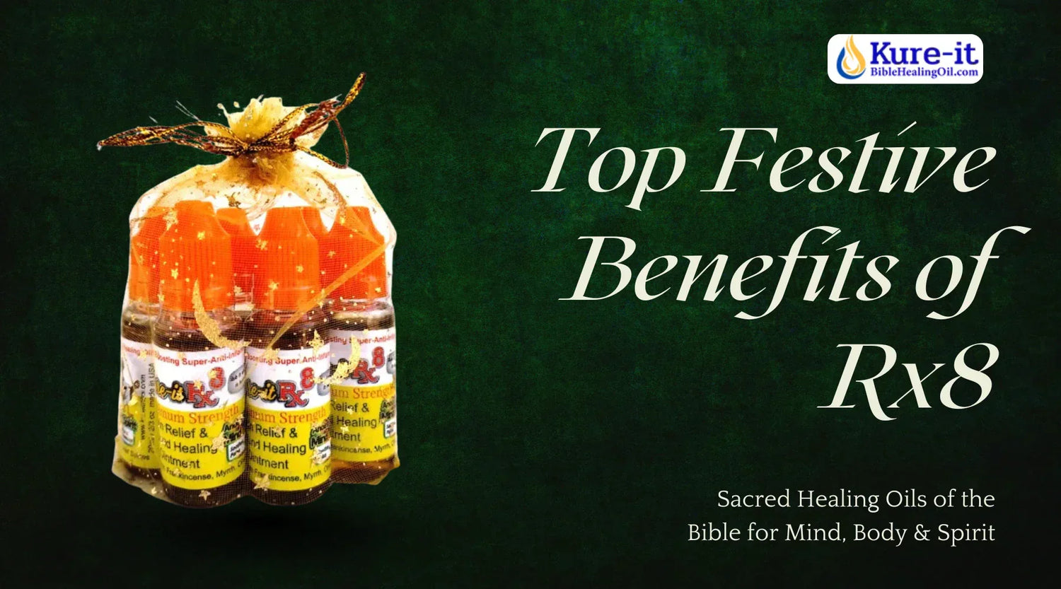 Top Benefits of Rx8 Bible healing oil