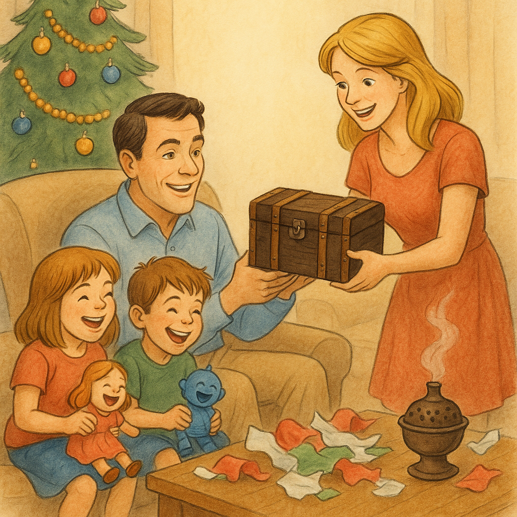 A Family Heirloom Bible healing oil