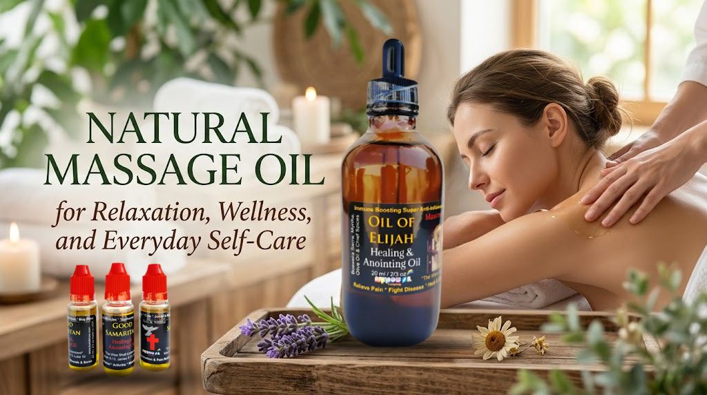 Natural Massage Oil for Relaxation