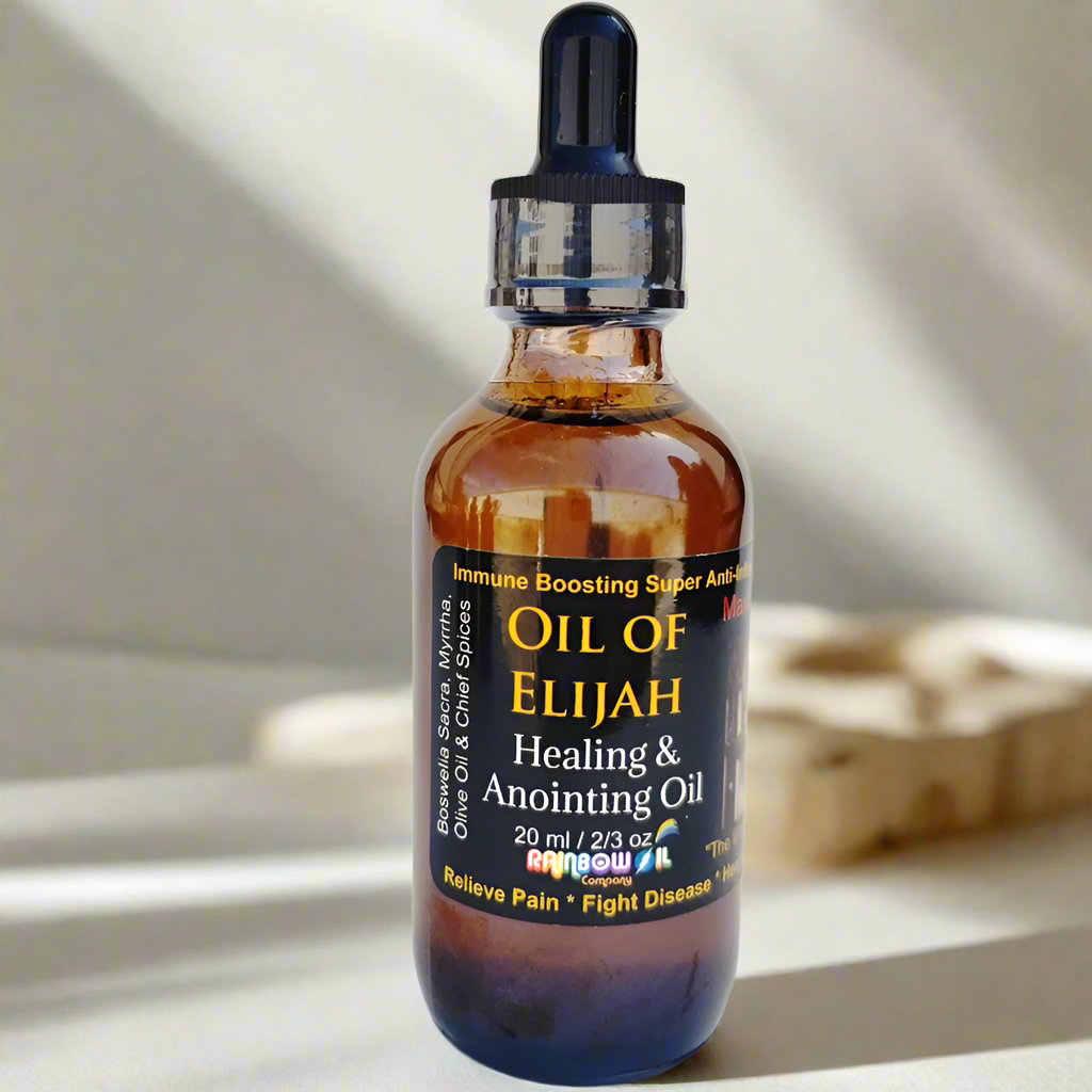 Oil of Elijah frankincense and myrrh infused bible healing essential oil