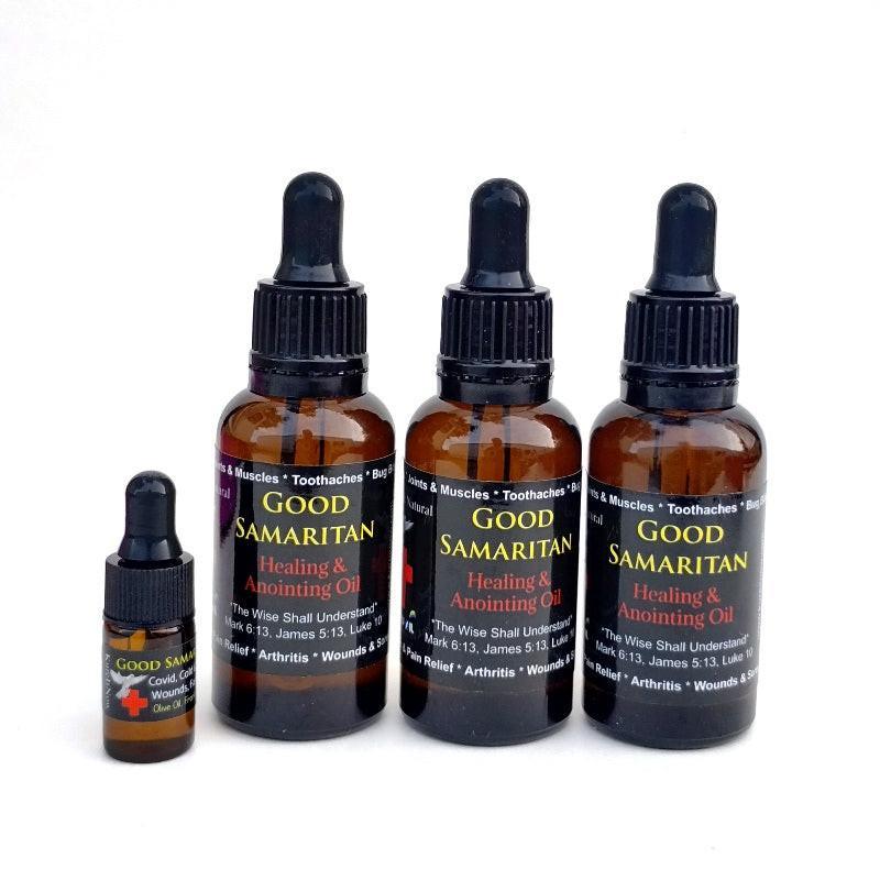 Bottle of Good Samaritan Healing Oil