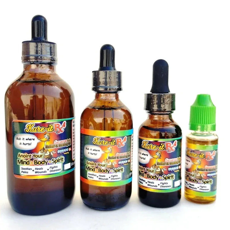 Kure it blend of Bible anointing oils is essential for pain relief in all sizes.