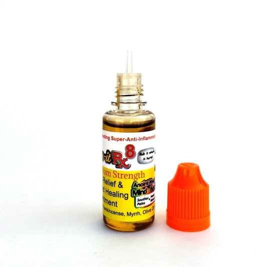 Kure-it Rx8 Maximum Strength Healing Oil.