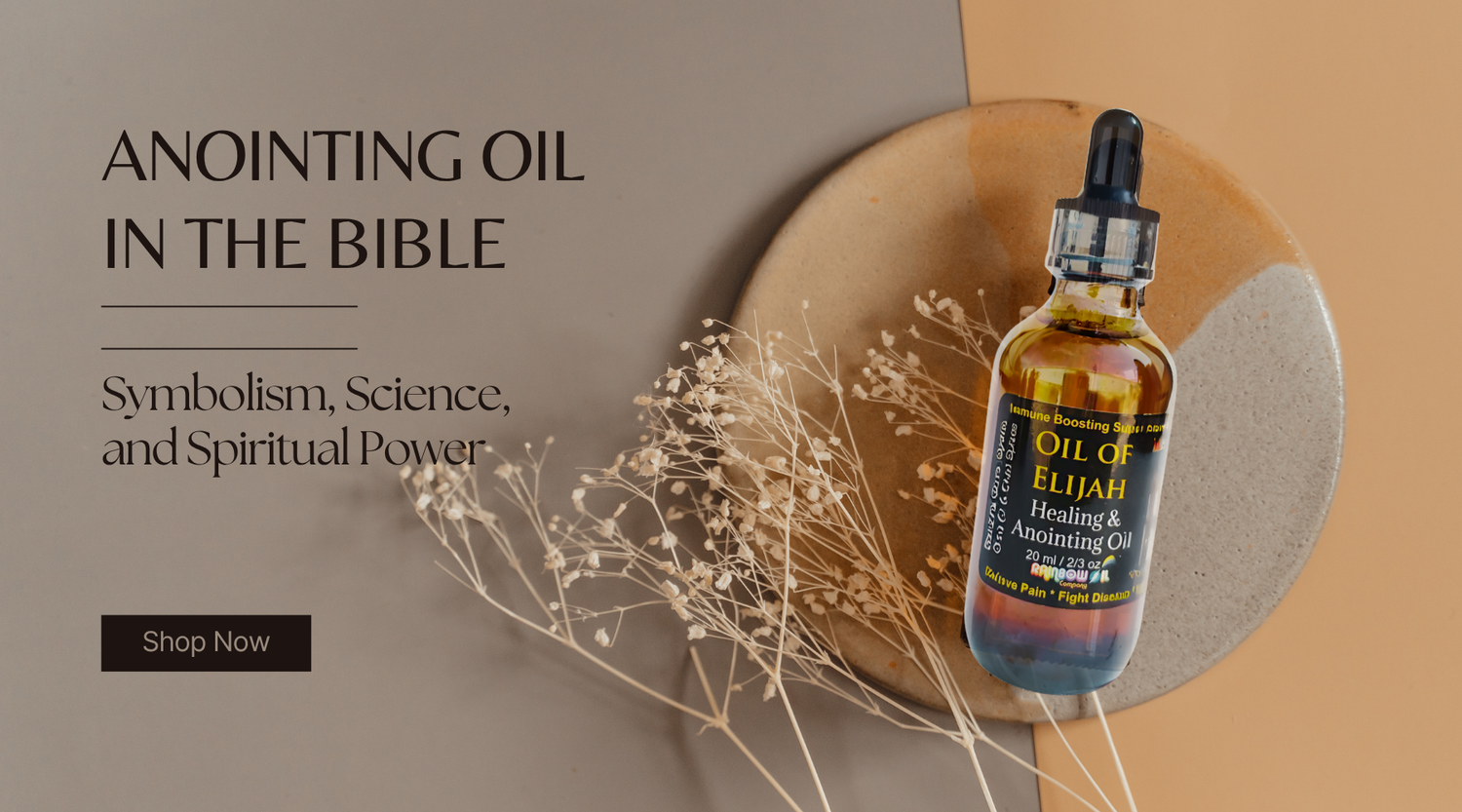 Anointing Oil in the Bible: Symbolism, Science, and Spiritual Power