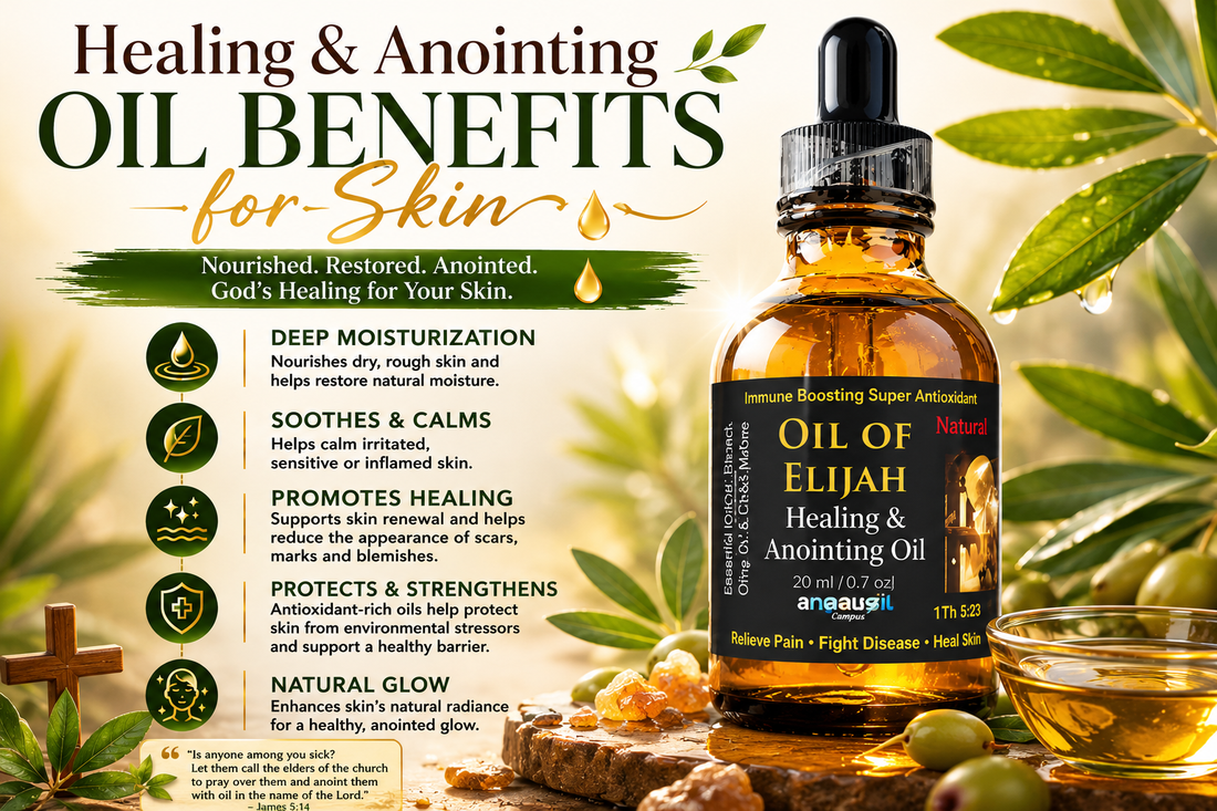 Healing and Anointing Oil Benefits for Skin 