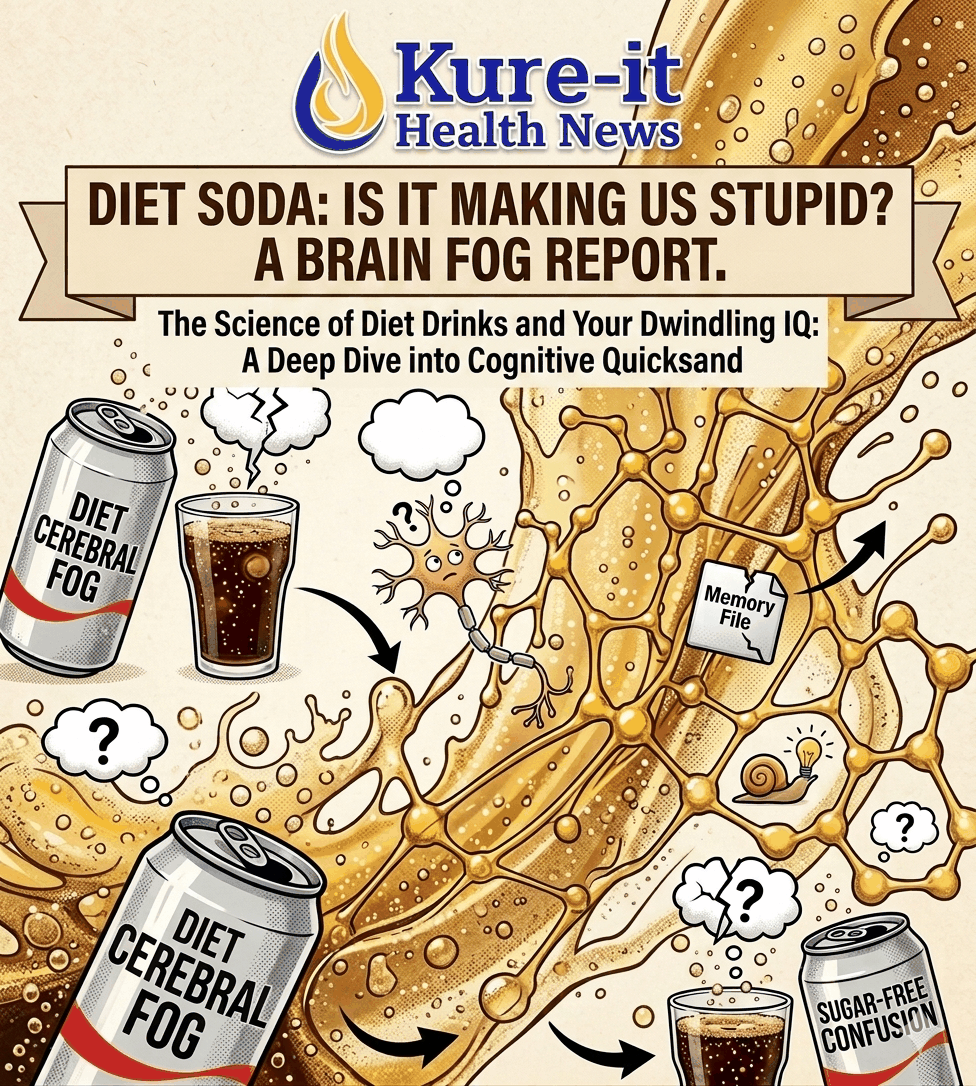 Is Your Afternoon Diet Soda Habit Clouding Your Brain? - Diet Sweeteners could be the cause