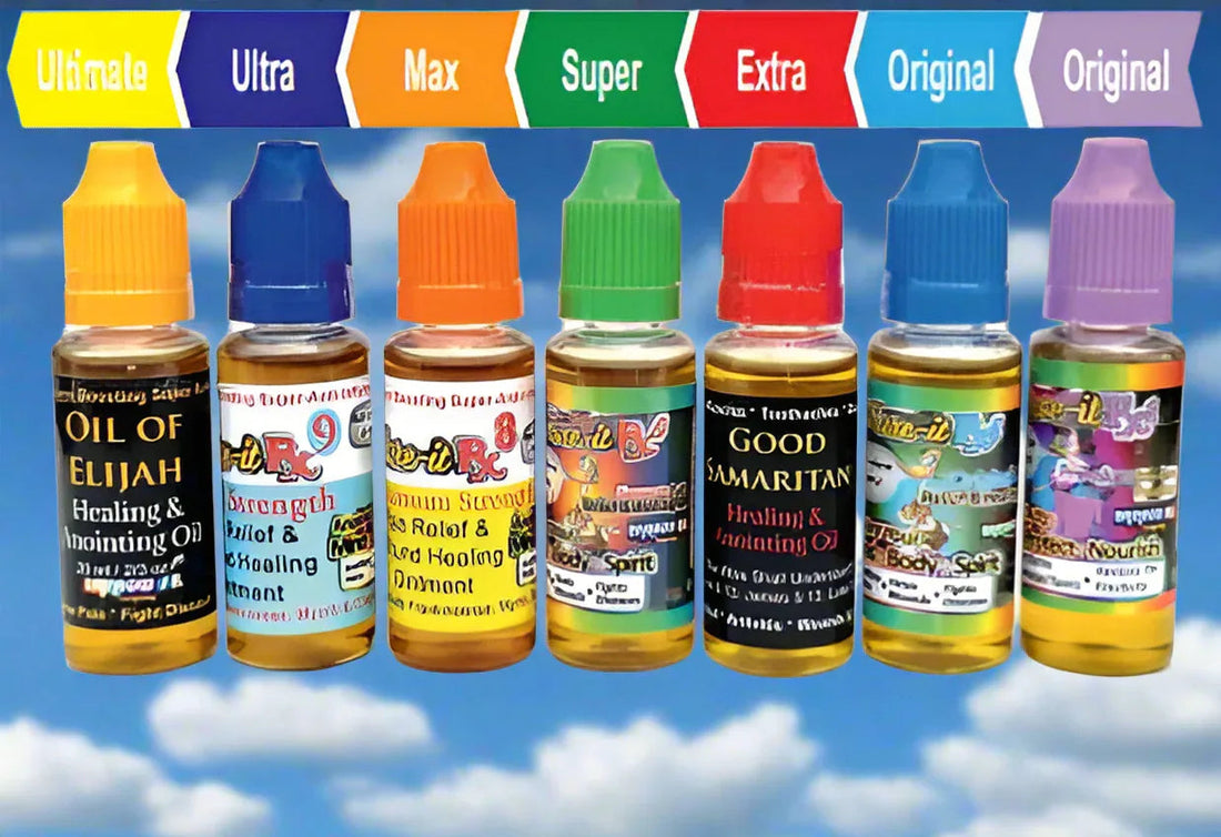 Kure-it Anointing Oil Strength Guide: Rx1, Rx8, and Rx10 Ultra Explained