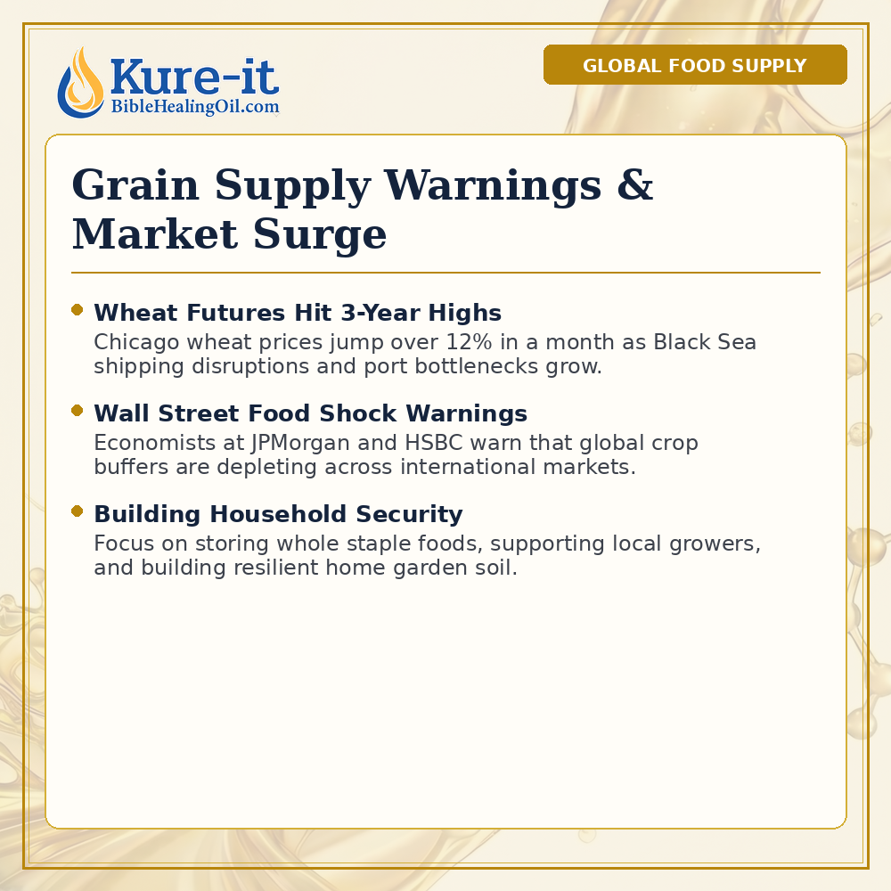 Global Food Shock Warnings: Why Wheat Futures Are Surging and How to Prepare
