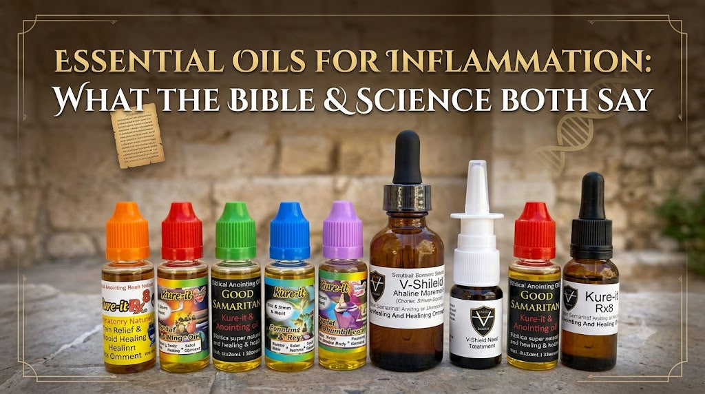 Essential Oils for Inflammation: What the Bible & Science Both Say