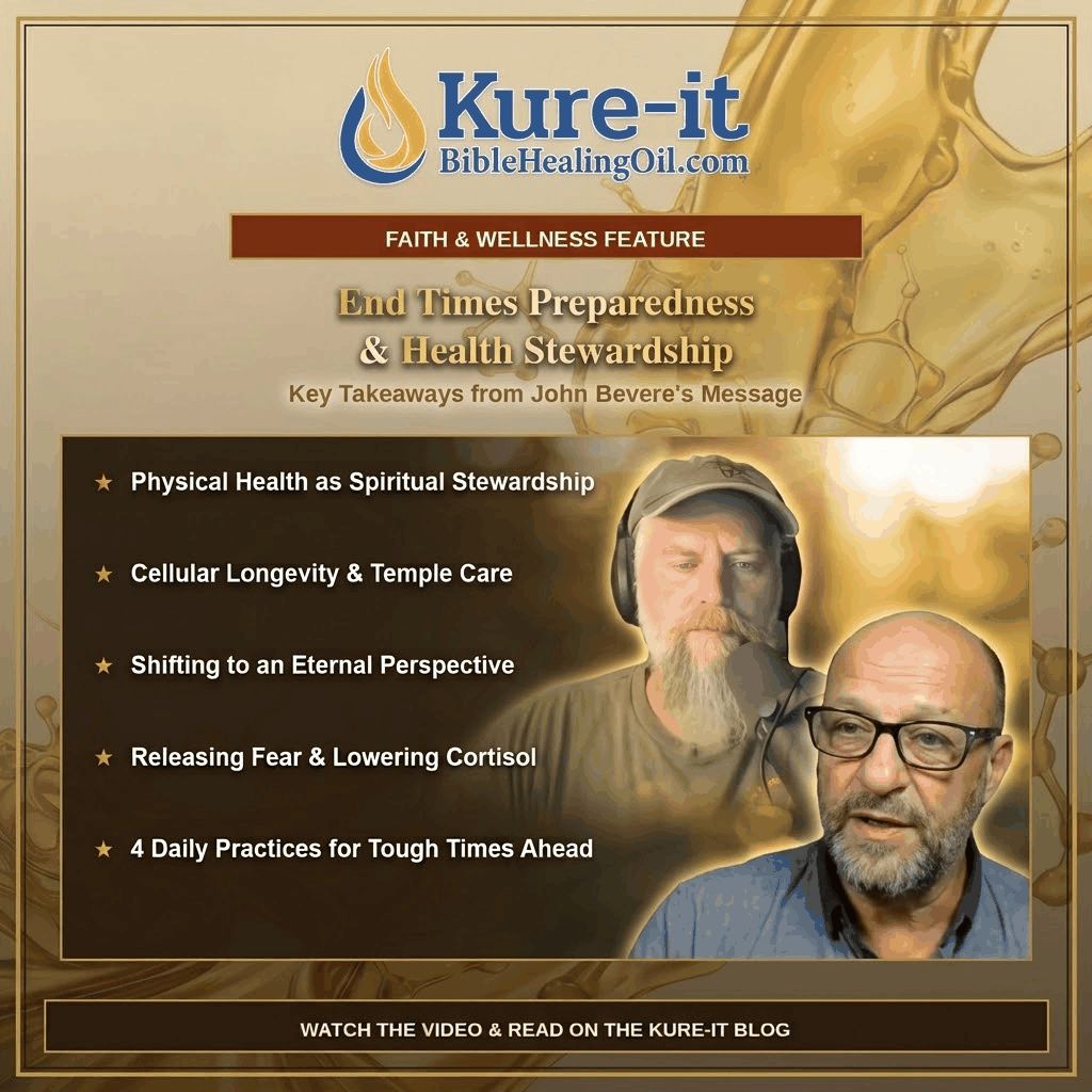 Ancient Remedies, Modern Wellness: Prof. Gordon Pennington on Biblical Healing Oils &amp; Transdermal Cellular Support