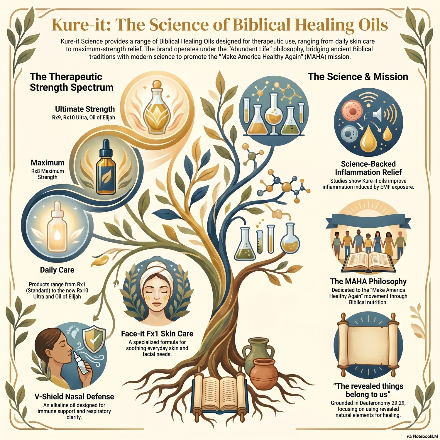 Kure it Bible healing oil science 