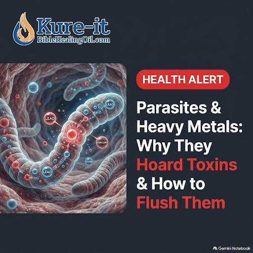 Why Parasites Vacuum Up Heavy Metals in Your Body (And How to Flush Them)
