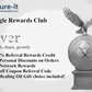 Kure-it Eagle Silver Level Rewards: A silver statue of an eagle on a shield.