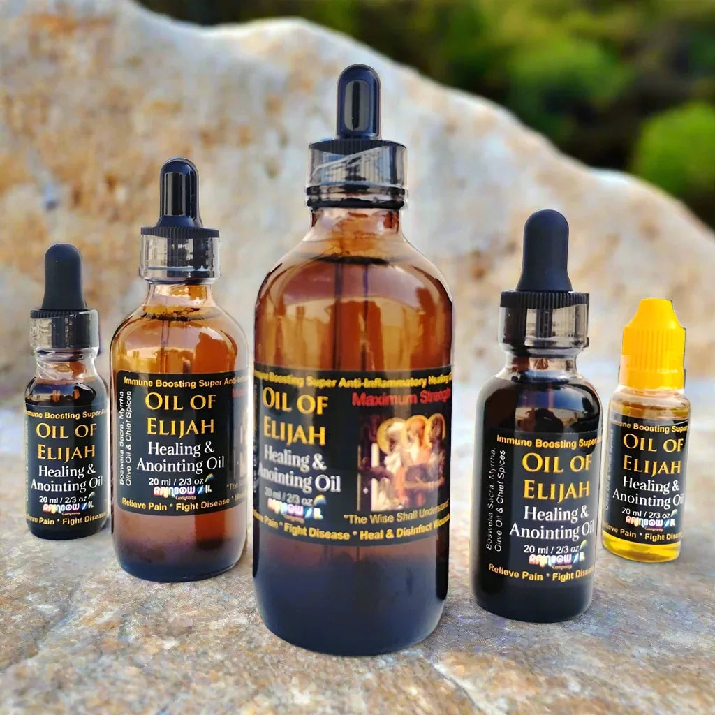 Oil of Elijah - Ultimate Strength Bible healing oil