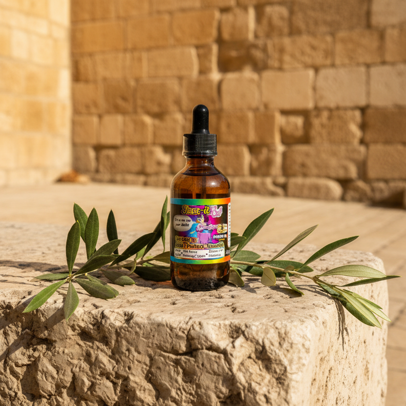 Face-it 60ml Glass dropper skin care oil