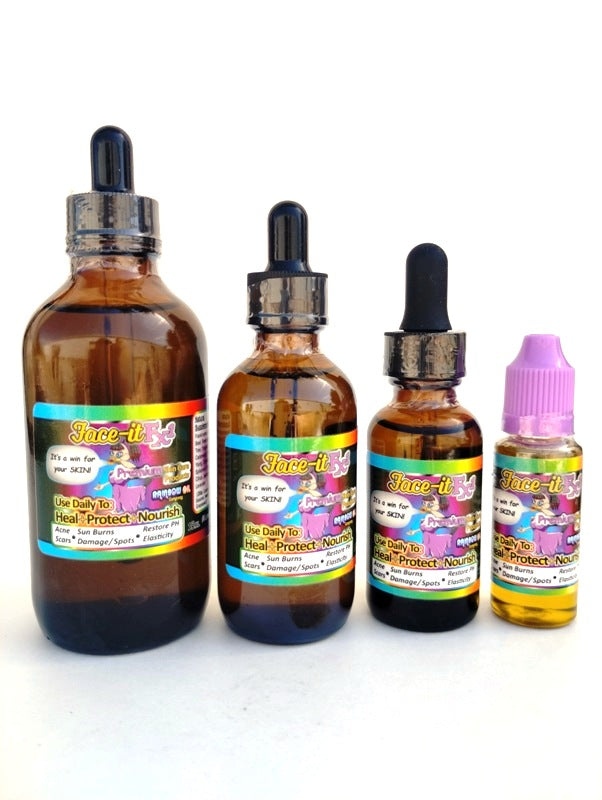 Face It Fx1 face care oil.