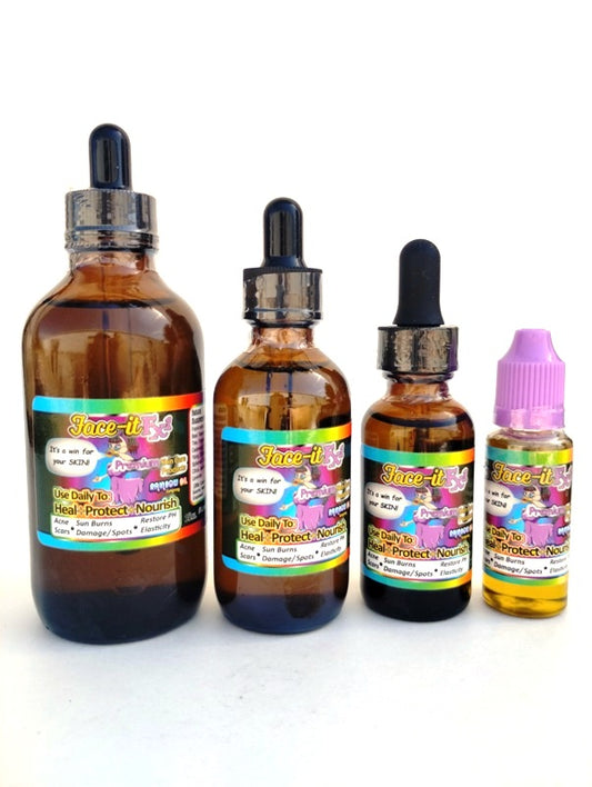 Face It Fx1 face care oil.