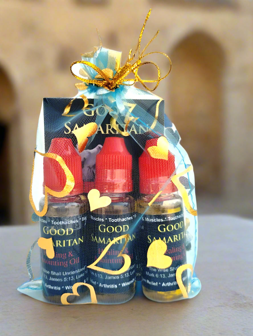 3 Pack Good Samaritan Healing and anointing oil