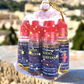 Packaged product with visible branding good Samaritan oil against a blurred natural background