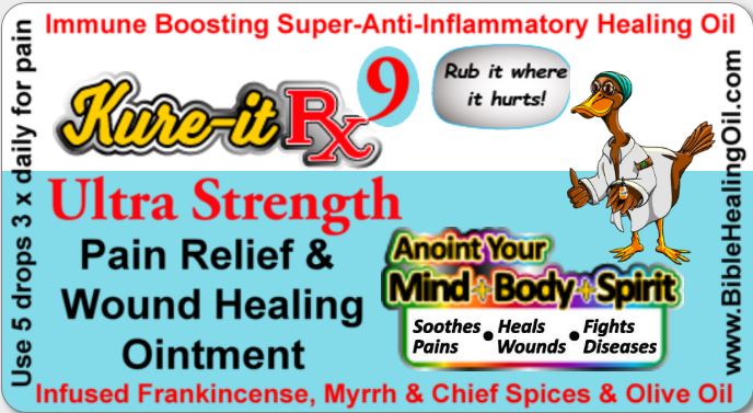 Kure it Rx9 Ultra Strength Bible Healing oil