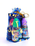 Gift pack of healing oils for sharing with your loved ones.