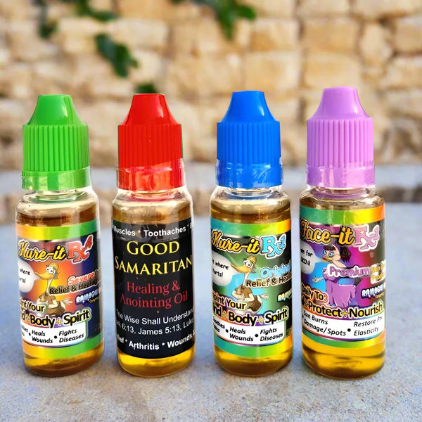 4 strengths of healing oils 20ml Kure it biblical Anointing Oils