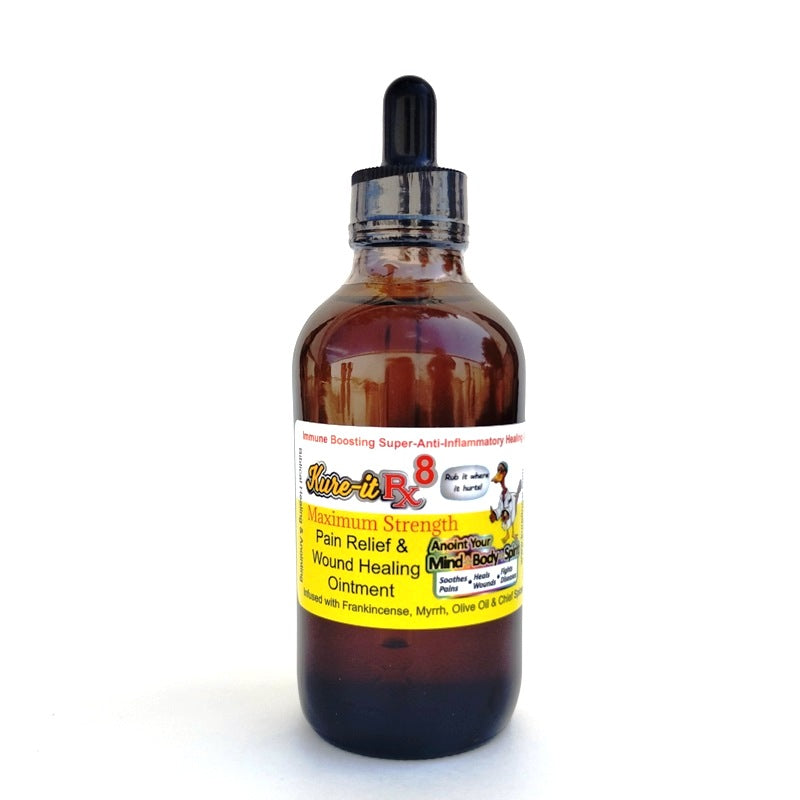 Kure-it Rx8 Maximum Strength Healing Oil.