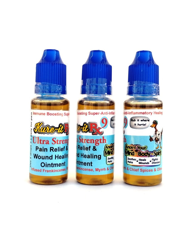 Bible healing oil combo pack savings.