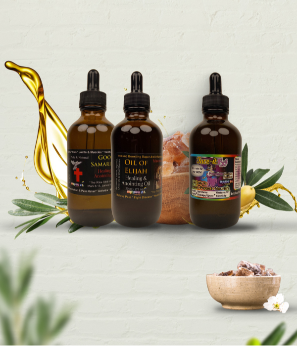 Biblical healing and anointing oils by Kure-it (Curate)
