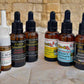 Biblical Healing oils displayed in Jerusalem.